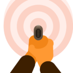 hand-holding-gun-hitting-the-target-perfectly-md