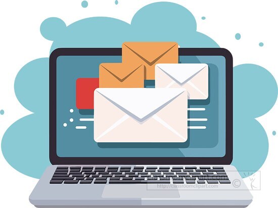 email-icons-on-a-laptop-computer-screen-59670