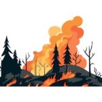fire-and-forest-fire-illustration-vector